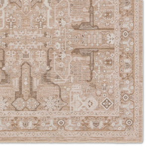 Jaipur Living Lilit Lechmere LIL04 Powerloomed Machine Made Indoor Updated Traditional Rug Beige 9' x 12'