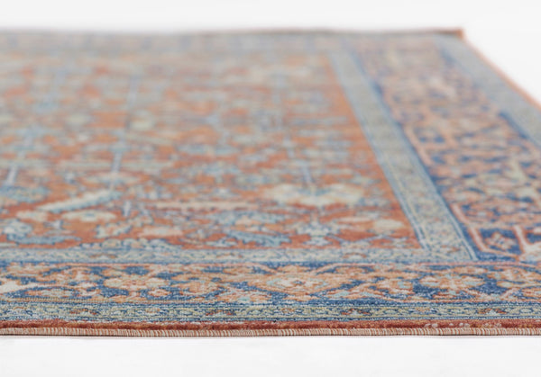 Momeni Lillihan LIH-1 Machine Made Traditional Oriental Indoor Area Rug Copper 9'3" x 11'10" LILLILIH-1COP93BA