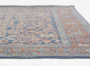 Momeni Lillihan LIH-1 Machine Made Traditional Oriental Indoor Area Rug Navy 9'3" x 11'10" LILLILIH-1NVY93BA