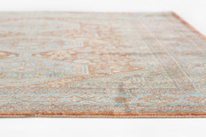 Momeni Lillihan LIH-2 Machine Made Traditional Medallion Indoor Area Rug Copper 9'3" x 11'10" LILLILIH-2COP93BA