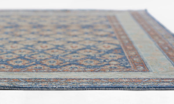 Momeni Lillihan LIH-4 Machine Made Traditional Oriental Indoor Area Rug Navy 9'3" x 11'10" LILLILIH-4NVY93BA