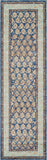 Momeni Lillihan LIH-4 Machine Made Traditional Oriental Indoor Area Rug Navy 9'3" x 11'10" LILLILIH-4NVY93BA