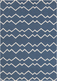 Lima 100% Wool Hand-Woven Flatweave Reversible Wool/Cotton Rug