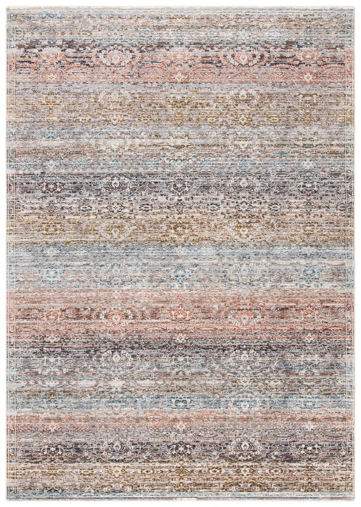 Limitee 700 Limitee 717 Transitional Power Loomed 70% Polyester, 30% Viscose Rug Grey / Beige