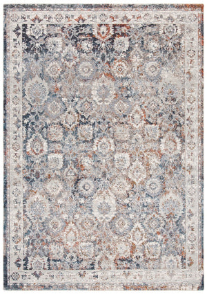 Limitee 700 Limitee 757 Transitional Power Loomed 70% Polyester, 30% Viscose Rug Charcoal / Beige