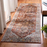 Limitee 700 Limitee 766 Transitional Power Loomed 70% Polyester - 30% Viscose Rug in Beige, Rust 9ft x 12ft