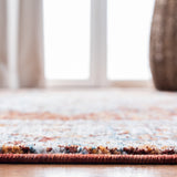 Limitee 700 Limitee 766 Transitional Power Loomed 70% Polyester - 30% Viscose Rug in Beige, Rust 9ft x 12ft