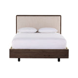 LH Imports Lineo Upholstered Bed LIN003K