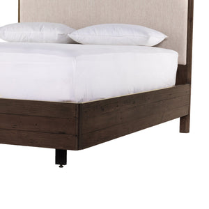 LH Imports Lineo Upholstered Bed LIN003K