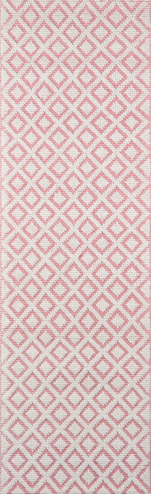 Momeni Madcap Cottage Lisbon LIS-2 Hand Woven Contemporary Geometric Indoor Area Rug Pink 8'6" x 11'6" LISBOLIS-2PNK86B6