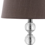 Nola 16-Inch H Stacked Crystal Ball Lamp Set of 2