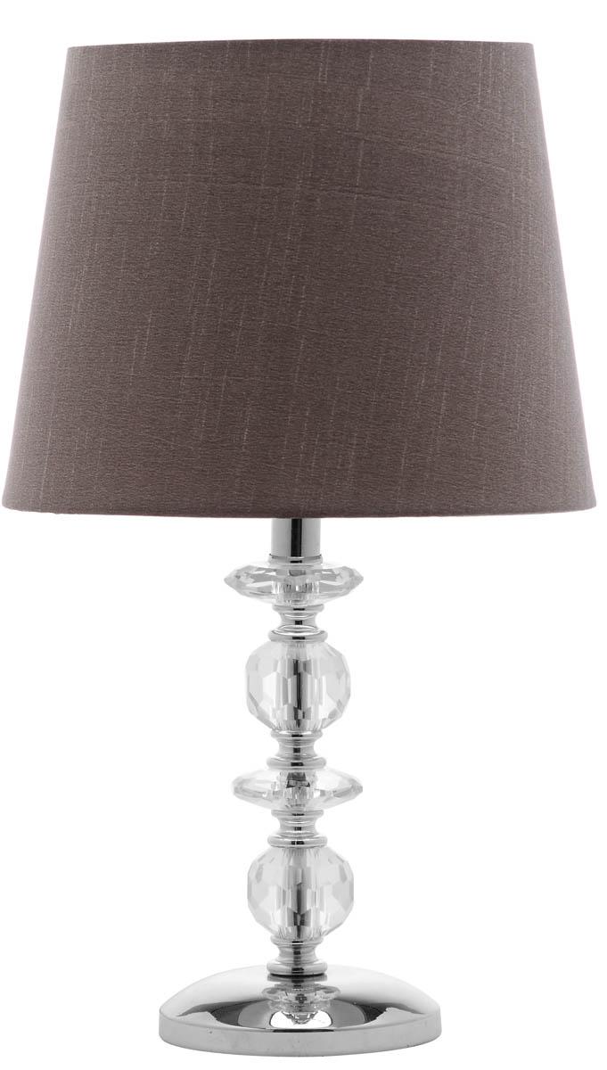 Derry Stacked Crystal Orb Lamp Set of 2 - Elegant Dark Grey Shades for Timeless Home Décor