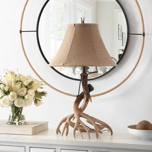 Sundance 25.5 Inch H Rustic Faux Antler Table Lamp Set of 2 - Perfect for Coastal or Country Decor