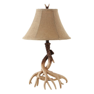 Sundance 25.5 Inch H Rustic Faux Antler Table Lamp Set of 2 - Perfect for Coastal or Country Decor