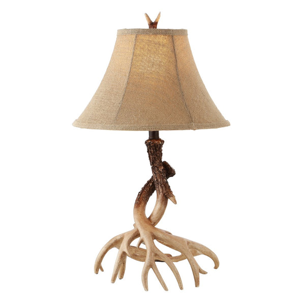 Sundance 25.5 Inch H Rustic Faux Antler Table Lamp Set of 2 - Perfect for Coastal or Country Decor