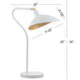 Giselle 30-Inch H Adjustable Table Lamp