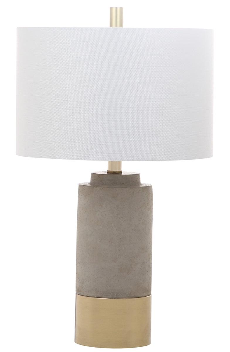 Brown Table Lamp Set of 2 - Contemporary Grey & Gold Design, Perfect for Modern Living Room Decor