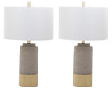 Brown Table Lamp Set of 2