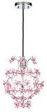 Raz Floral 1 Light 11.75-Inch Dia Pendant