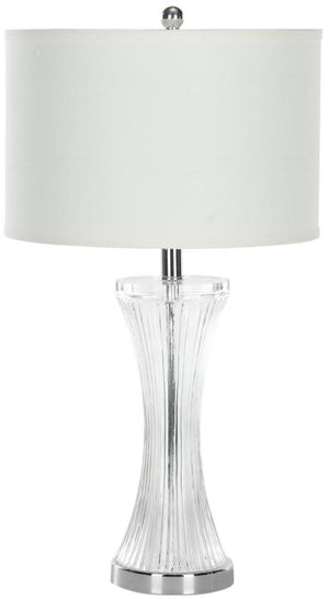 Zelda 25-Inch H Glass Table Lamp