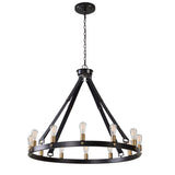 Uttermost Marlow 12 Light Circle Chandelier