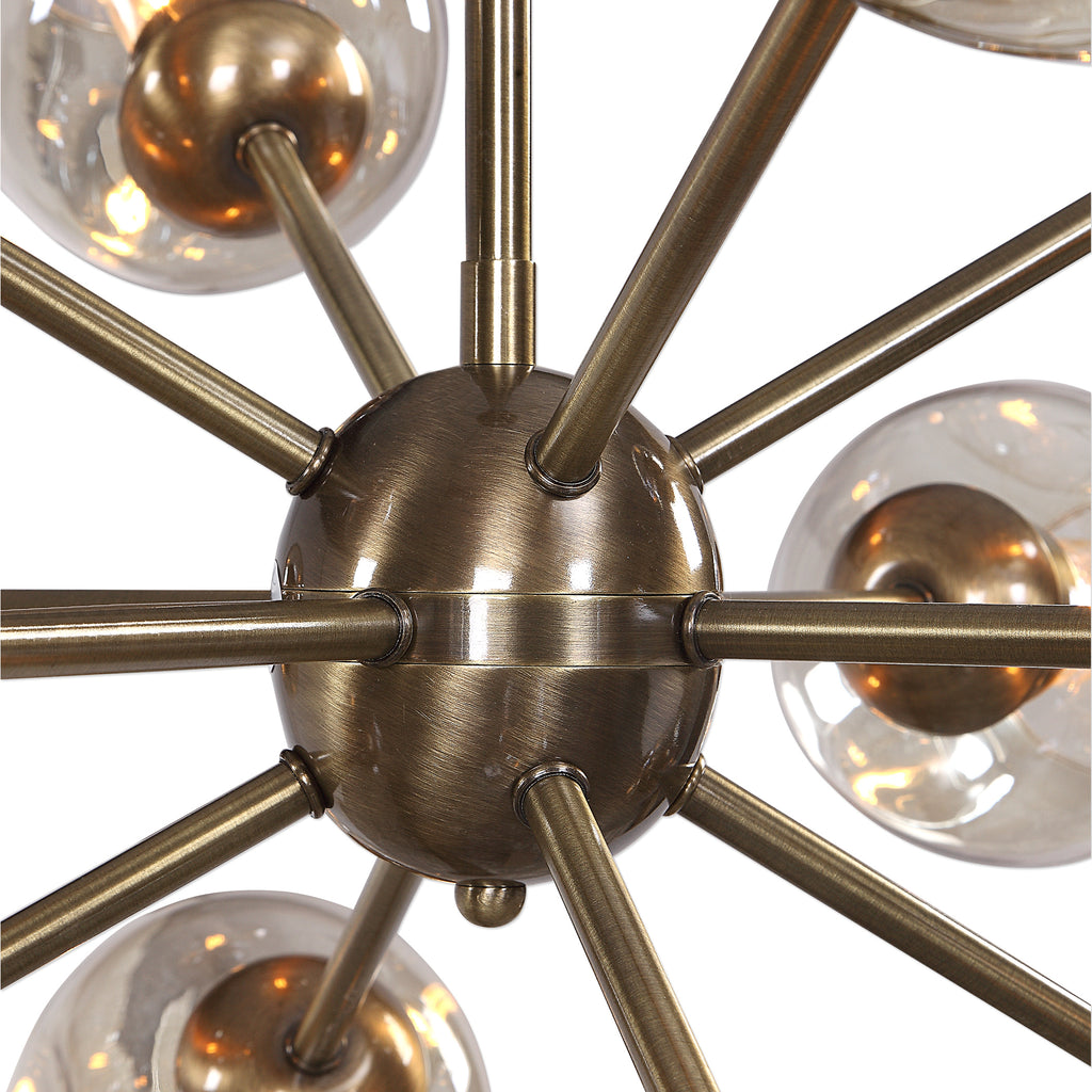 Uttermost Chet 12 Light Sputnik Chandelier