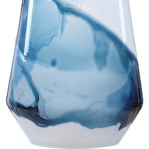 Uttermost Windswept Blue & White 1 Light Mini Pendant