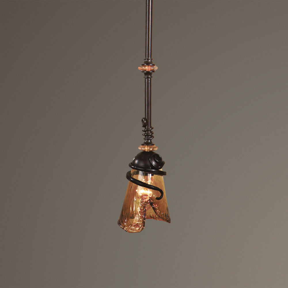 Uttermost Vitalia Oil Rubbed Bronze Mini Pendant