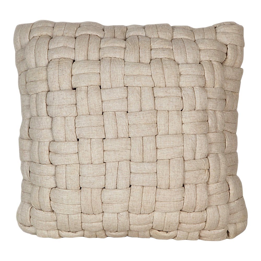Moe's Home Bronya Wool Pillow Vanilla