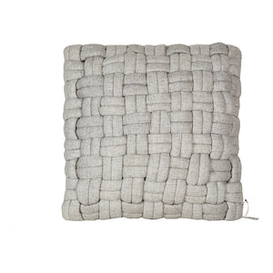 Moe's Home Bronya Wool Pillow Pebble Grey