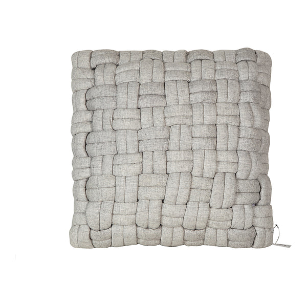 Moe's Home Bronya Wool Pillow Pebble Grey