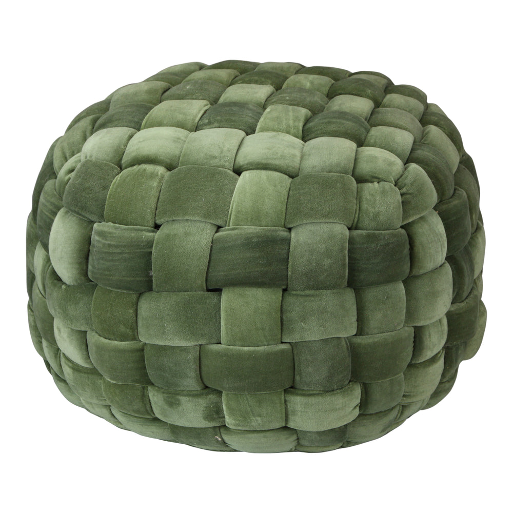 Moe's Home Jazzy Pouf Charcoal