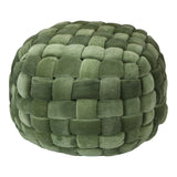 Moe's Home Jazzy Pouf Chartreuse