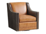 Silverado Hayward Leather Swivel Chair