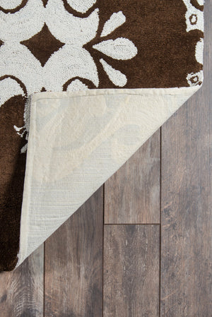 Momeni Lil Mo Classic LMI-1 Hand Hooked Contemporary Geometric Indoor Area Rug Baby Blue 8' x 10' LMOINLMI-1BBL80A0