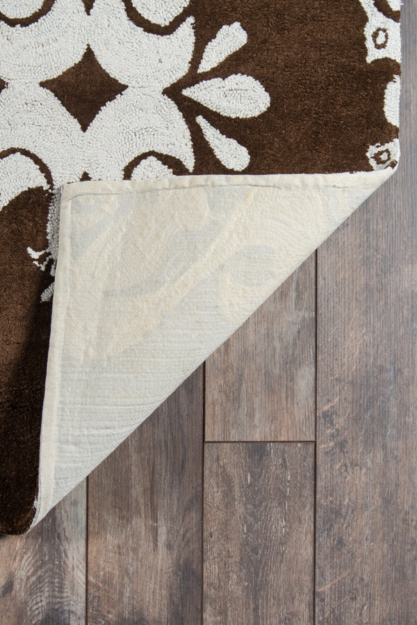 Momeni Lil Mo Classic LMI-1 Hand Hooked Contemporary Geometric Indoor Area Rug Baby Blue 8' x 10' LMOINLMI-1BBL80A0