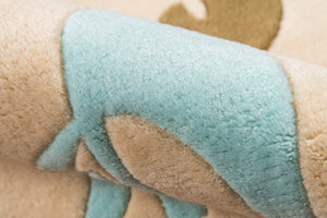 Momeni Lil Mo Whimsy LMJ-2 Hand Tufted Contemporary Novelty Indoor Area Rug Ivory 8' x 10' LMOJULMJ-2IVY80A0