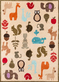 Lil Mo Whimsy LMJ-2 Hand Tufted Contemporary Novelty Indoor Area Rug