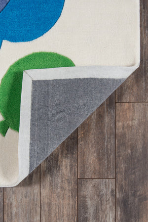 Momeni Lil Mo Whimsy LMJ16 Hand Tufted Contemporary Novelty Indoor Area Rug Multi Balloons 8' x 10' LMOJULMJ16MBA80A0