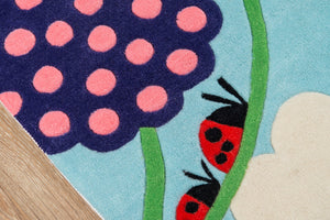 Momeni Lil Mo Whimsy LMJ26 Hand Tufted Contemporary Novelty Indoor Area Rug Multi 8' x 10' LMOJULMJ26MTI80A0