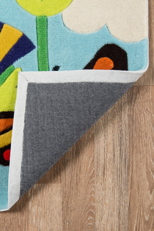 Momeni Lil Mo Whimsy LMJ26 Hand Tufted Contemporary Novelty Indoor Area Rug Multi 8' x 10' LMOJULMJ26MTI80A0