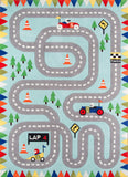 Lil Mo Whimsy LMJ34 Hand Tufted Contemporary Novelty Indoor Area Rug