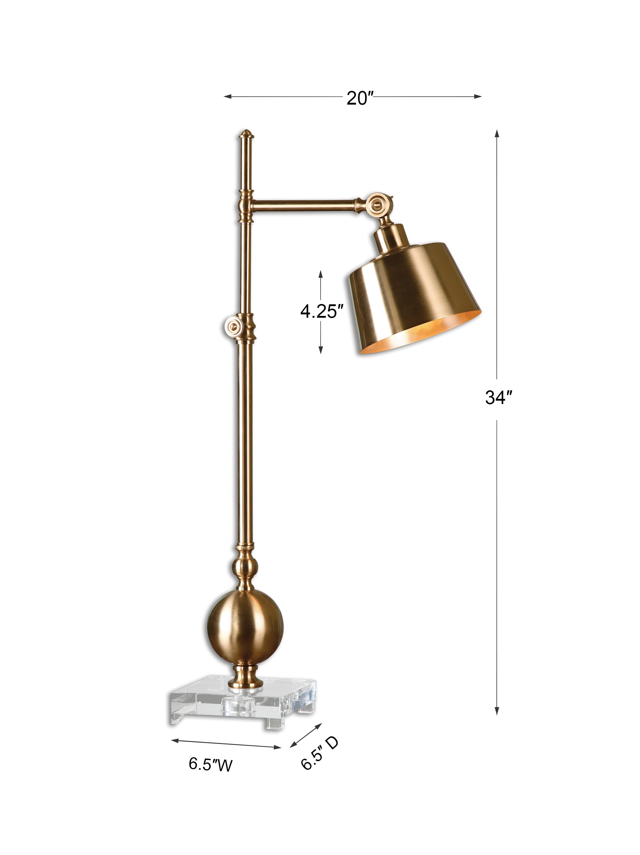 Uttermost Laton Task Lamp - Thumbnail 3