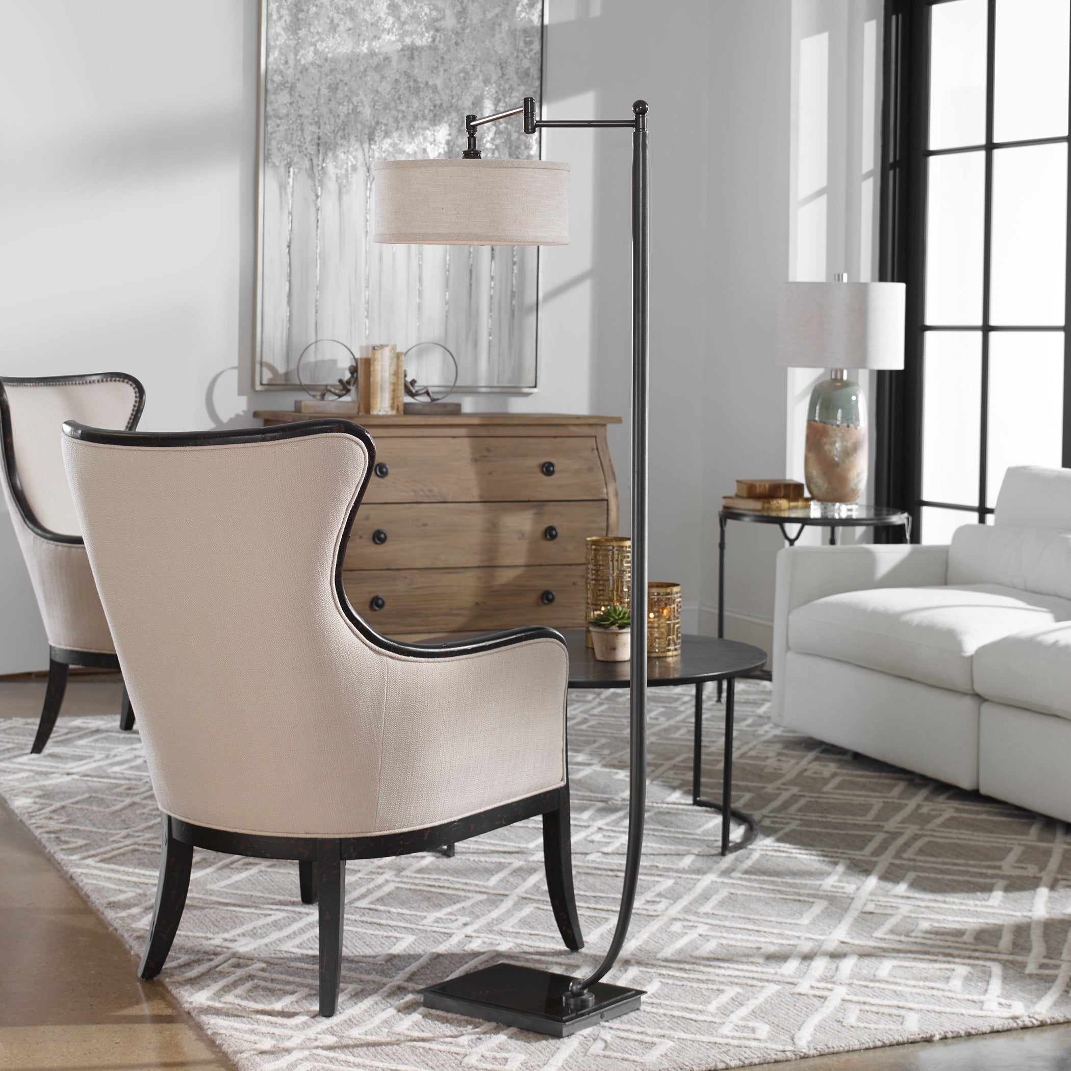 Uttermost Lamine Floor Lamp - Thumbnail 3