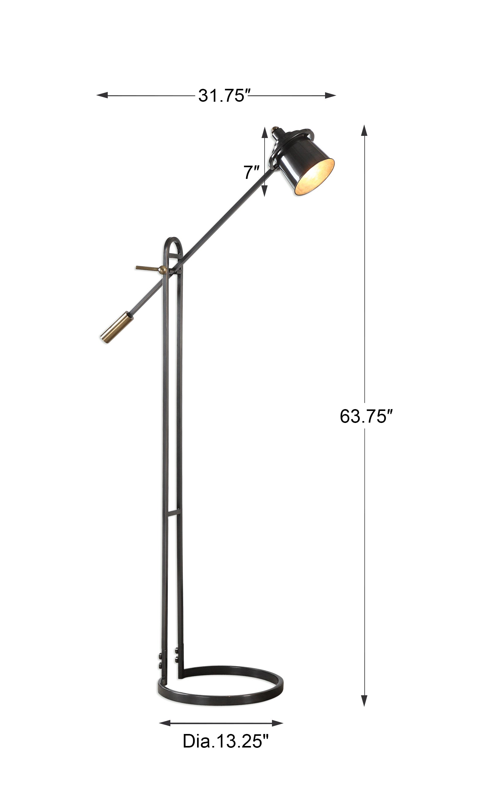 Chisum Floor Lamp - Thumbnail 5