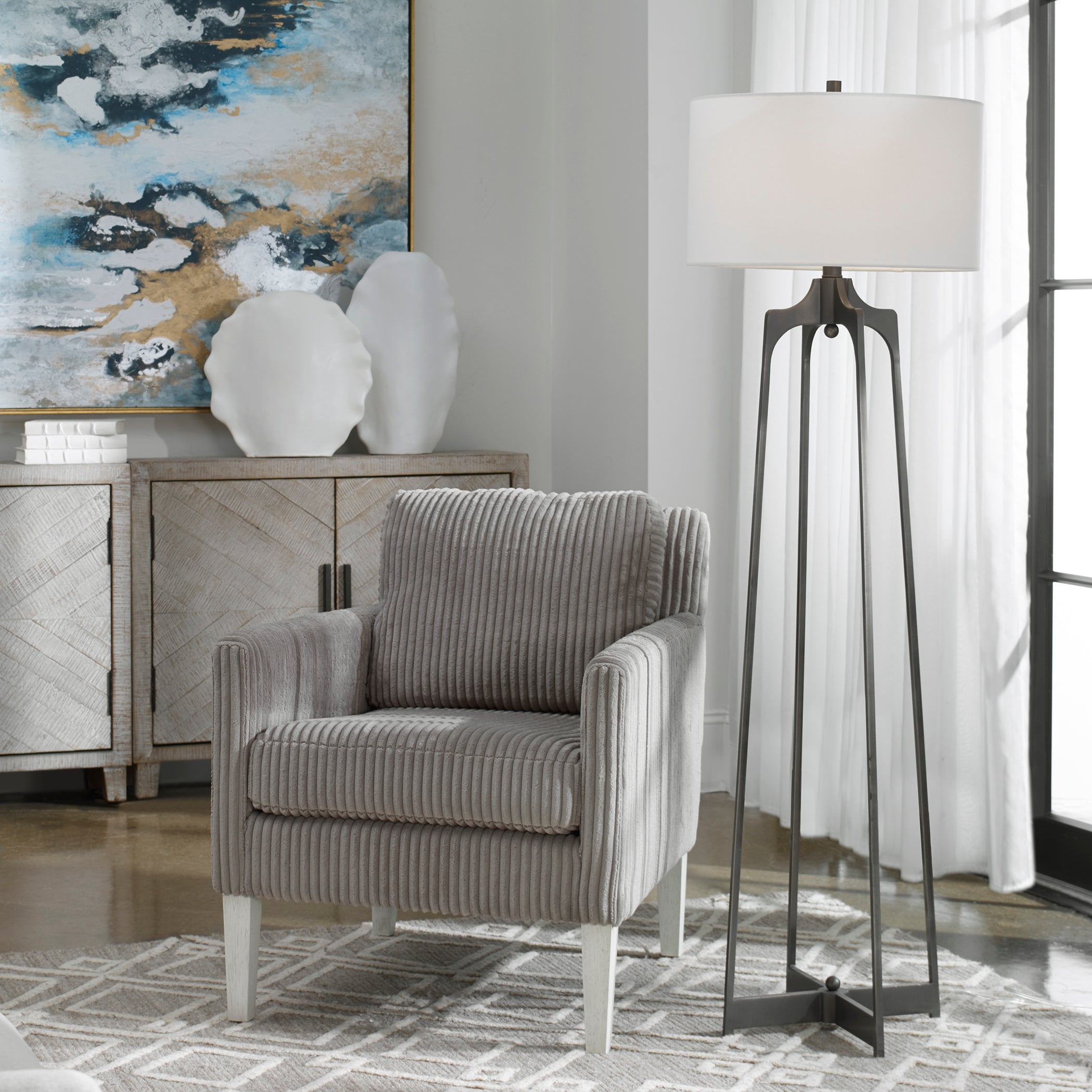 Uttermost Adrian Floor Lamp - Thumbnail 2