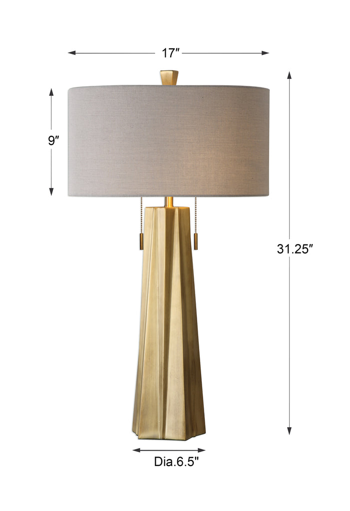 Uttermost Maris Gold Table Lamp