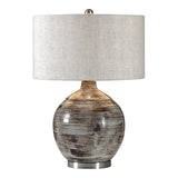 Tamula Distressed Ivory Table Lamp