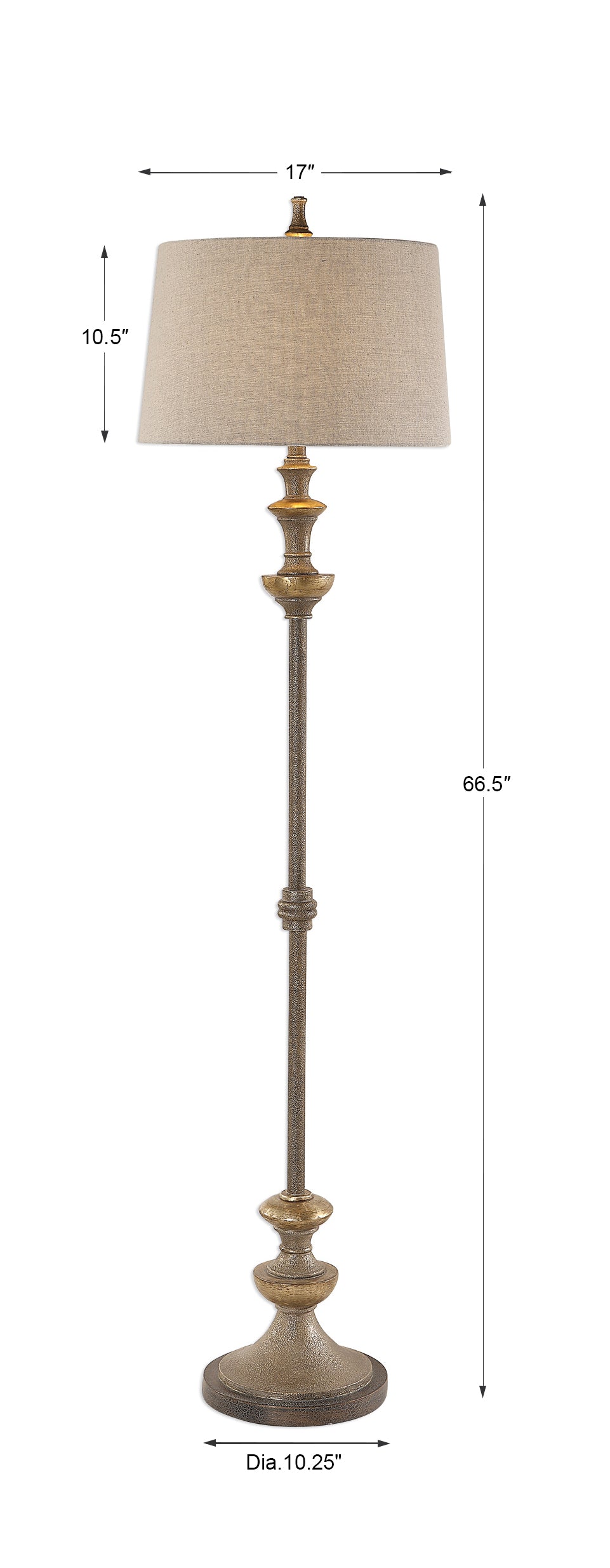 Uttermost Vetralla Floor Lamp - Thumbnail 4