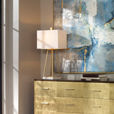 Uttermost Mackean Metallic Gold Lamp